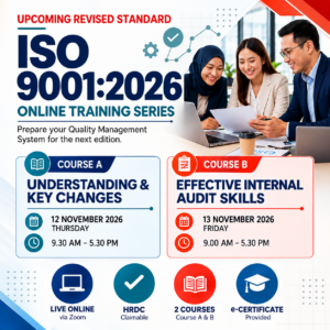 ISO 9001:2026 Online Training